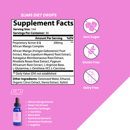 Slims Fat Burning Diet Drops